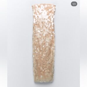 Zara Sequin Midi Dress